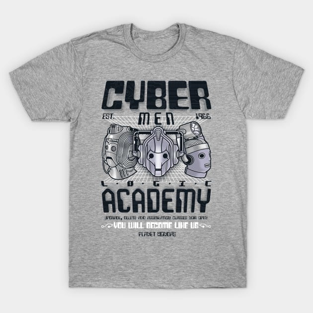 Cybermen Academy T-Shirt by Arinesart